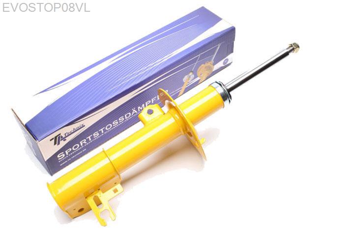 EVOSTOP08VL, Sport schokdemper Vooras-Links, Opel Astra H, Sport shock absorberOpel Astra H incl. Twintop, Zafira B, Vauxhall Astra MK V, Zafira MK IIfront-left, Verlaging tot -40mm mogelijk, Prijs is per stuk ! , aantal ingeven bij bestellen
